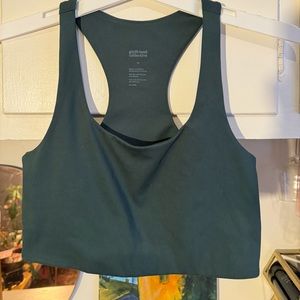 Green Girlfriend Collective Sports Bra